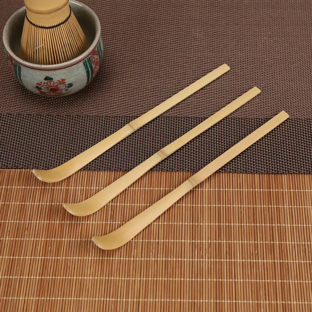 Kitchen Gadgets And Utensils - Holz-Teebesteck Matcha-Löffel Teaware Teelöffel Handgefertigte Schwarze