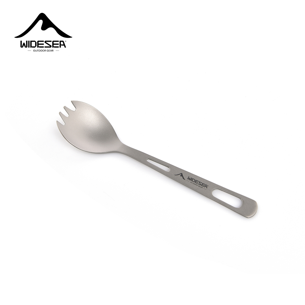 Kitchen Gadgets You Need - Widesea Camping-Kochset, Spork, Löffel aus Titan,