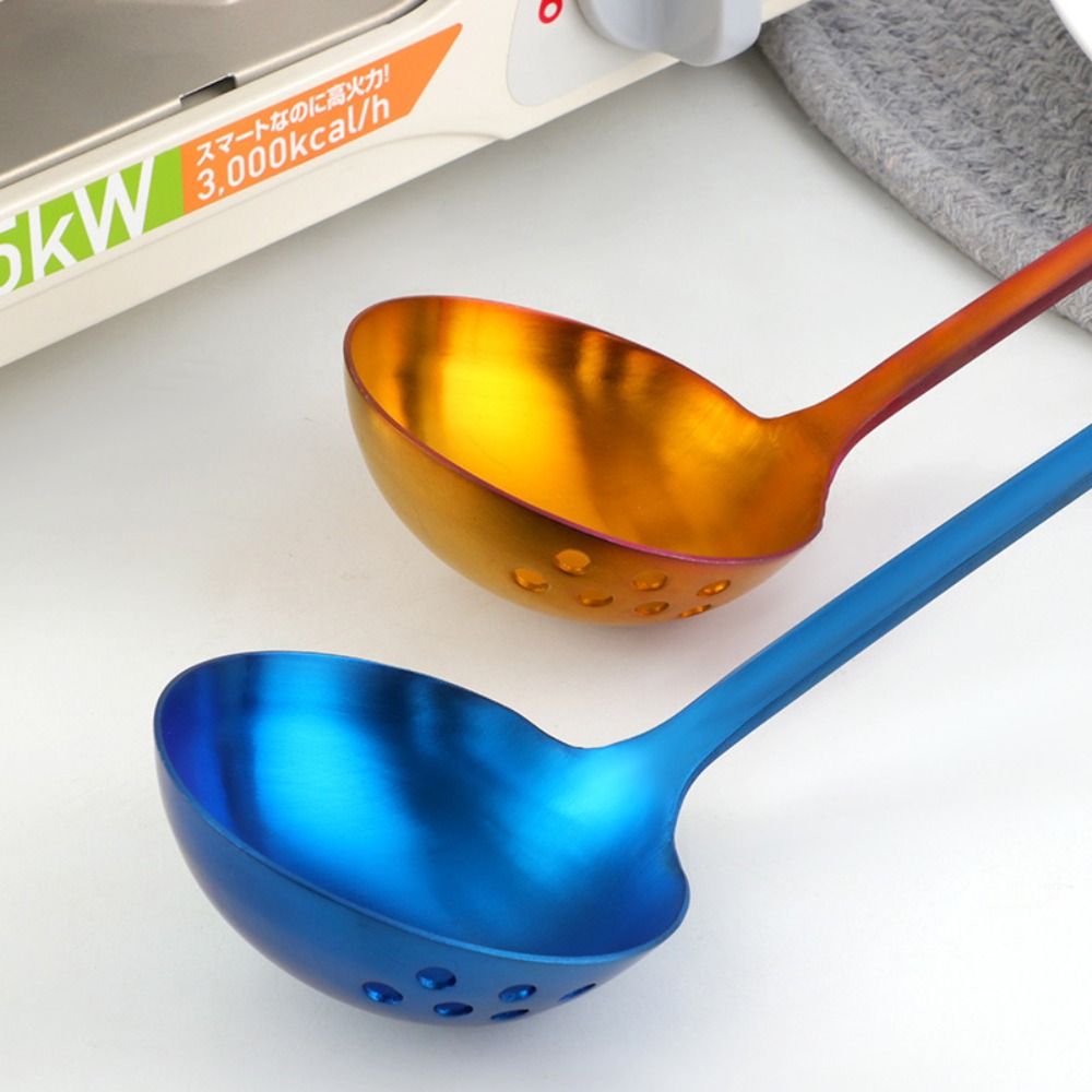 Kitchen.Gadgets With A Z - Z-förmiger Hotpot-Löffel mit langem Griff, Verbrühungsschutz,