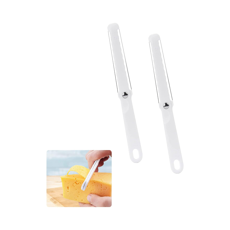 Kitchen Gadgets Wirecutter - 2 Stück Käseschneider, Multifunktionaler Buttdrahtschneider mit