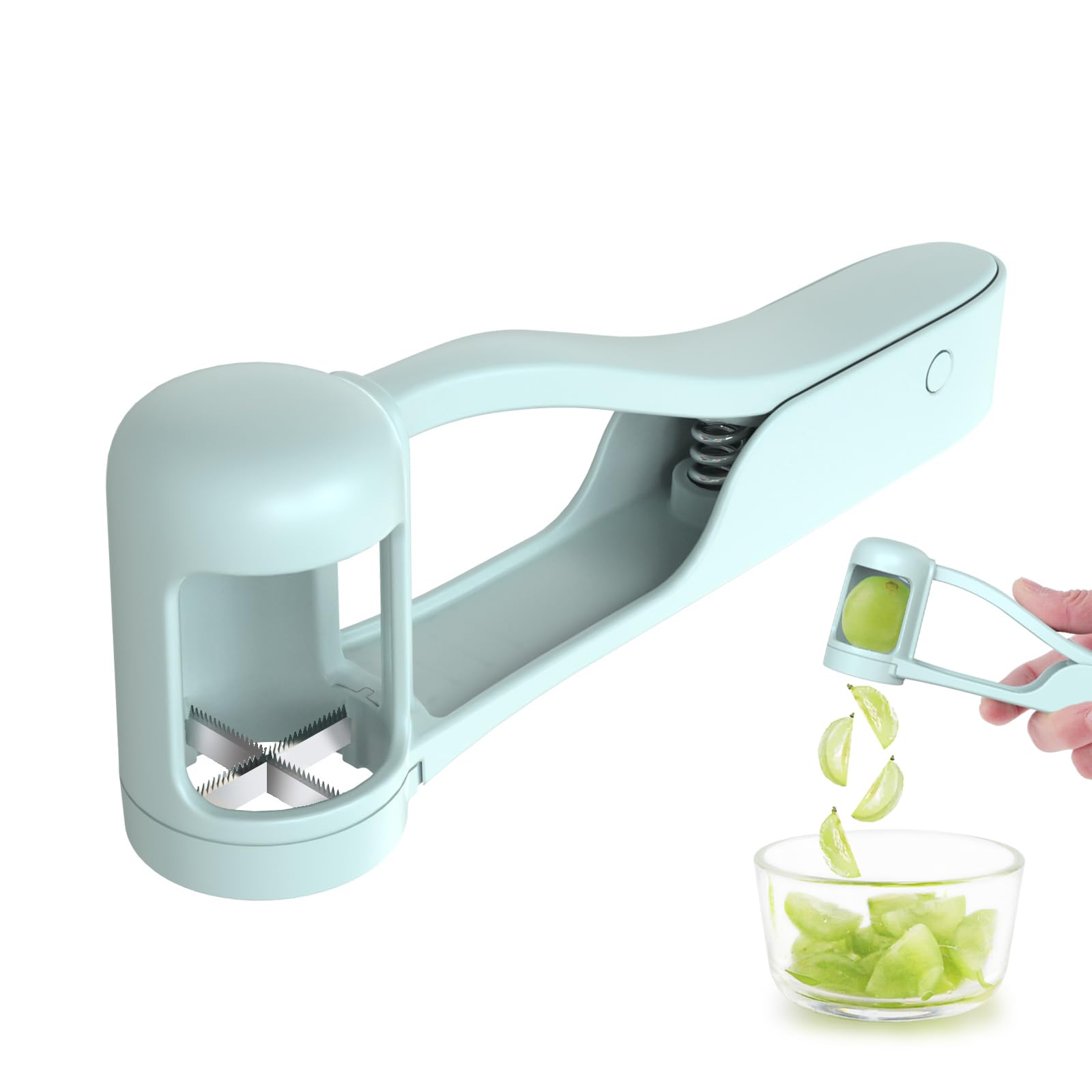 Kitchen Gadgets Vegetable Cutter - Neue Traube Kirsche Tomaten Erdbeere Cutter
