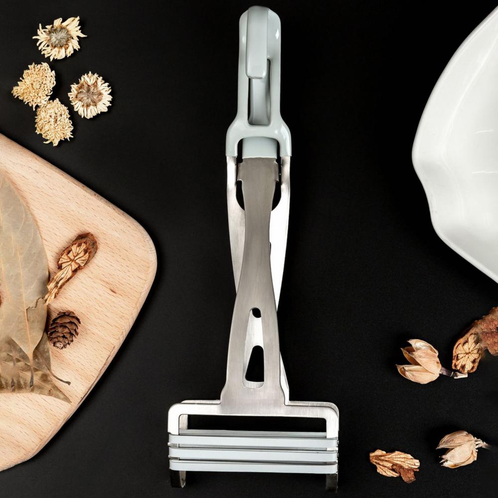 Kitchen Home Gadgets - Küchenhelfer, Edelstahl, Gemüseklammer, Edelstahl, Verbrühschutz, Plattenklemmen-Set