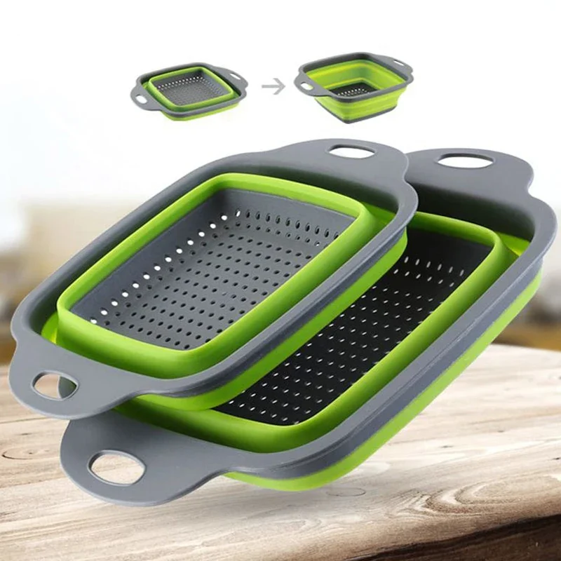 Kitchen Gadget Amazon - NEUE Faltbare Gemüse Waschen Korb Gemüse