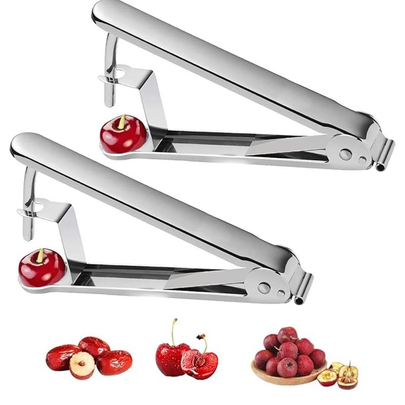 Kitchen Home Gadgets - Multifunktionaler Kernentferner für Kirschen, Weißdorn, rote