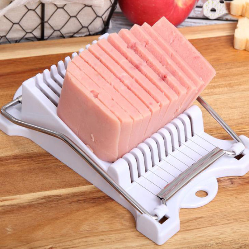 Kitchen Gadgets Wirecutter - Edelstahl Mittagessen Fleisch Slicer Banana Cutter