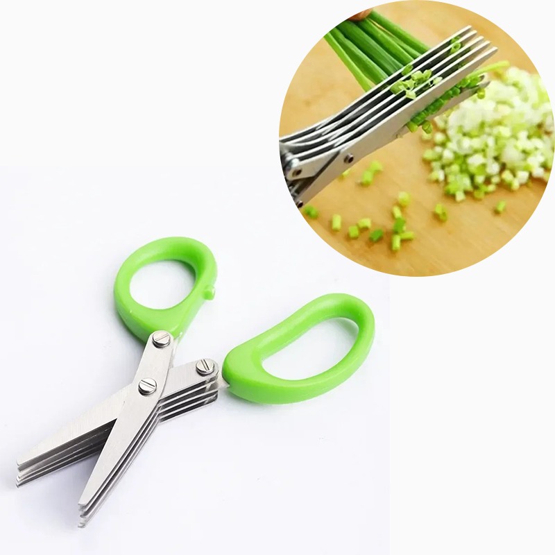 Zeitsparende Kräuterschere mit – Herb Scissors 5 Blade Bewertung und Preis