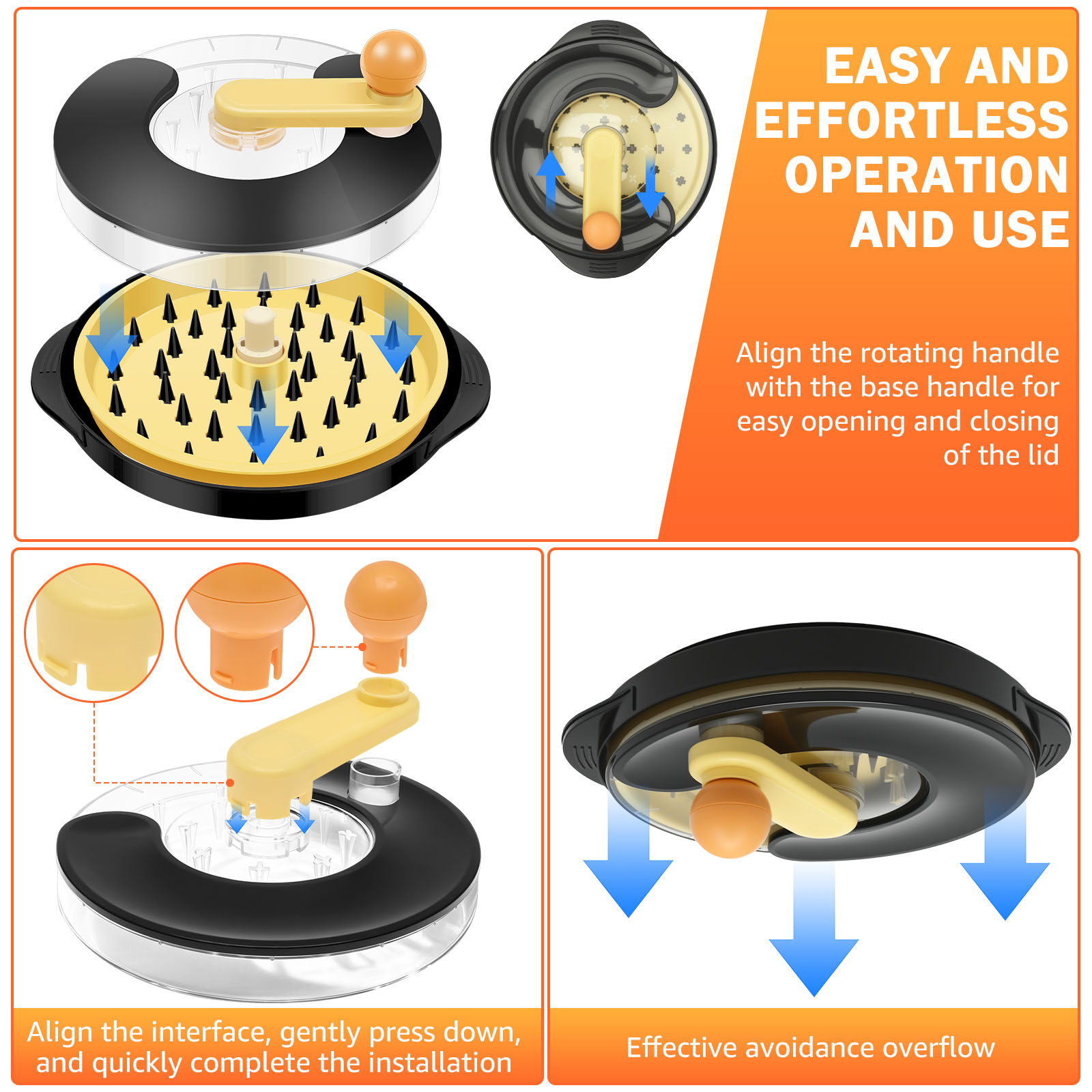 Manueller rotierender Hähnchen – Kitchen Gadgets Built In Bewertung und Preis