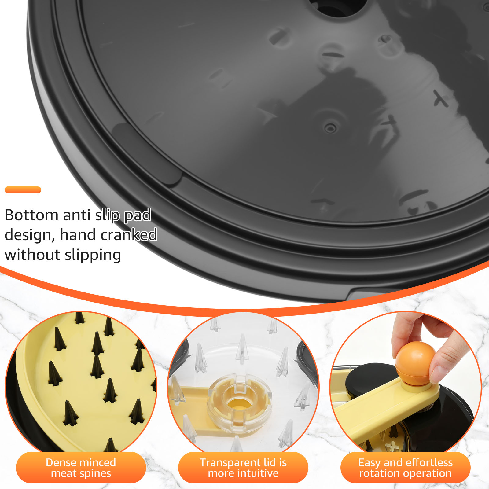 Manueller rotierender Hähnchen – Kitchen Gadgets Built In Bewertung und Preis