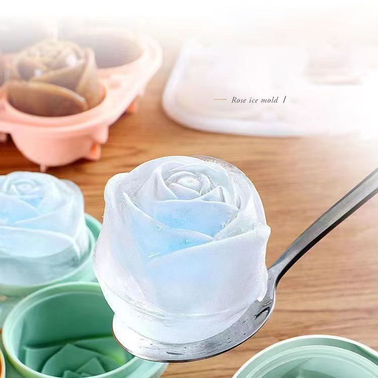 3D Rose Eis Formen 4 Löcher Ei – Kitchen Handy Gadgets Bewertung und Preis