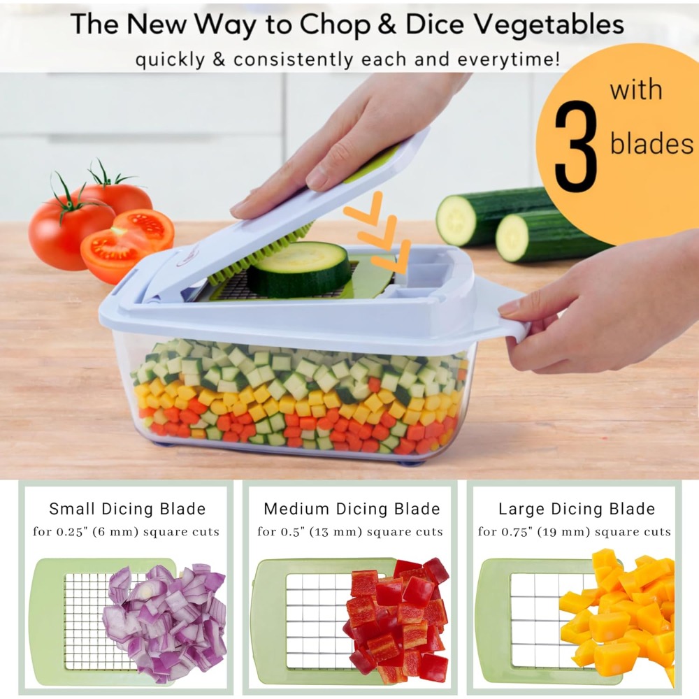 Manueller Gemüsezerkleinerer m – Vegetable Chopper Bewertung und Preis