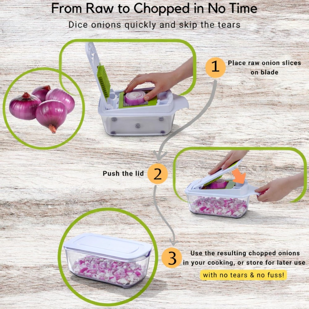 Manueller Gemüsezerkleinerer m – Vegetable Chopper Bewertung und Preis