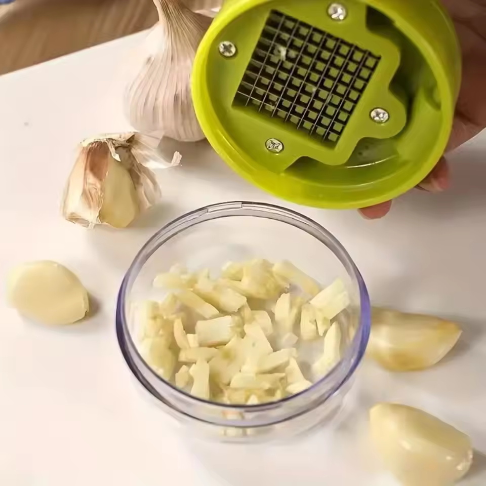 Knoblauchpresse und -zerkleine – Kitchen Gadgets Vegetable Cutter Bewertung und Preis