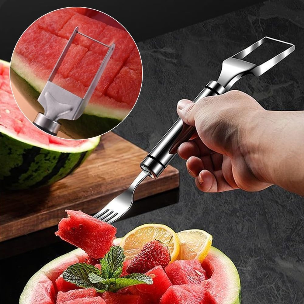 2-in-1 Edelstahl Obstschneider – Kitchen Gadgets Vegetable Cutter Bewertung und Preis