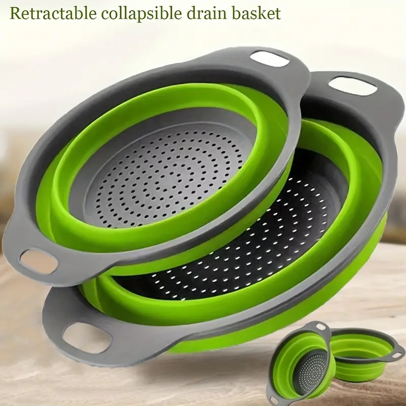 Platzsparendes Silikonsieb mit – Silicone Steamer Basket Bewertung und Preis