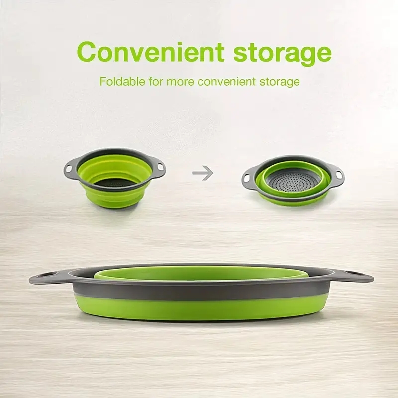 Platzsparendes Silikonsieb mit – Silicone Steamer Basket Bewertung und Preis