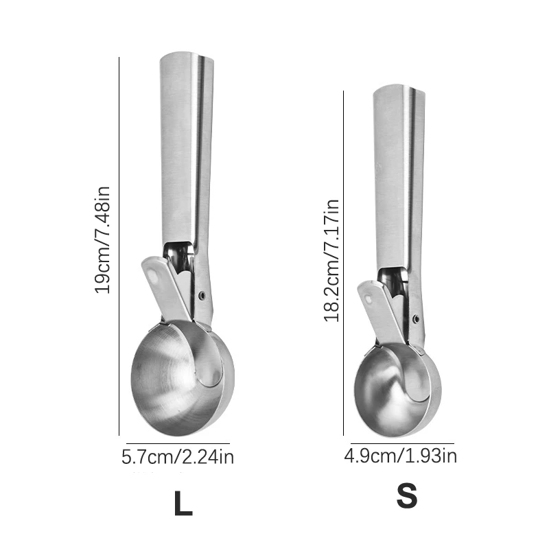 Edelstahl-Kugellöffel, Eisport – Kitchen Gadgets And Utensils Bewertung und Preis