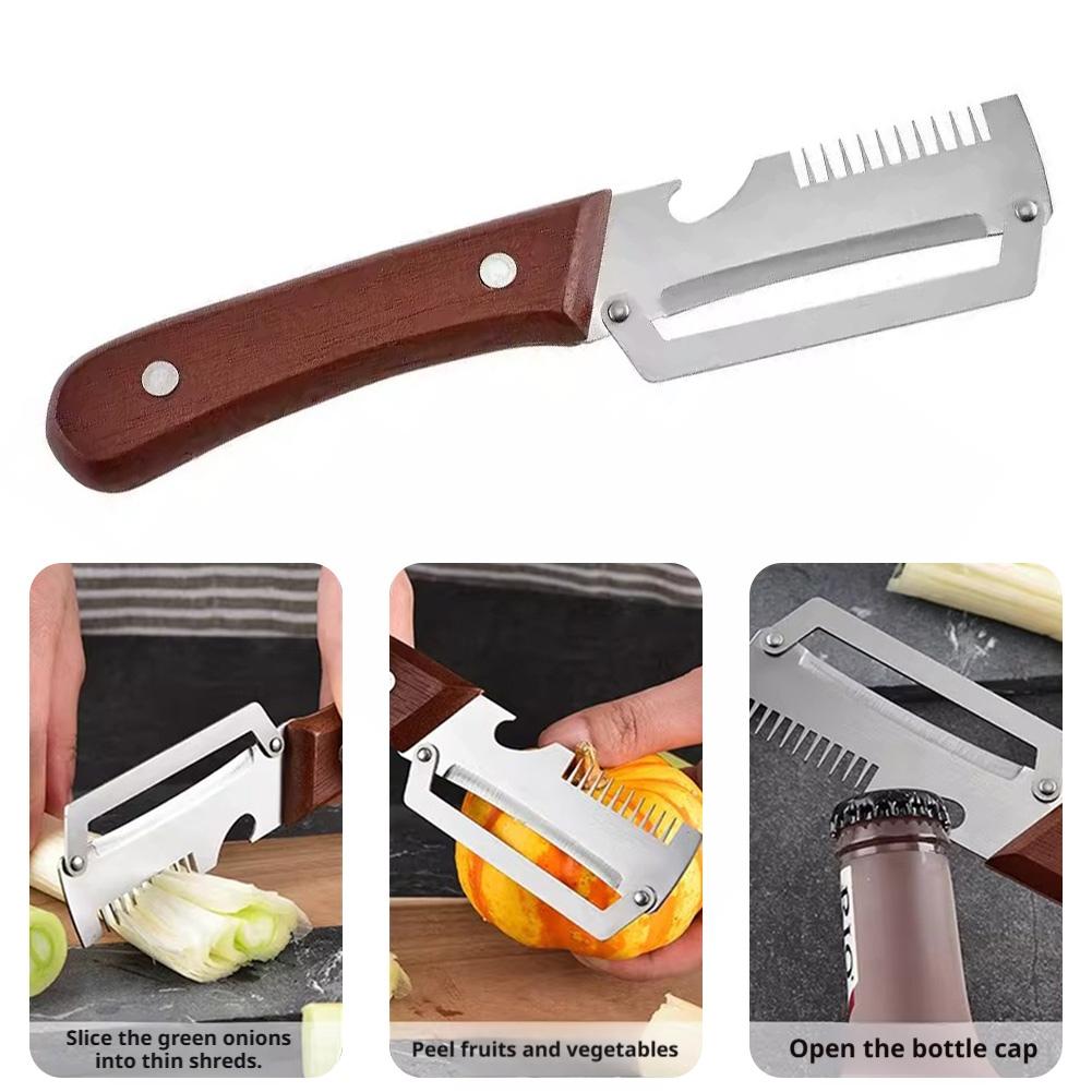 2-in-1 Gezahnter Gemüseschäler – Kitchen Gadgets Built In Bewertung und Preis