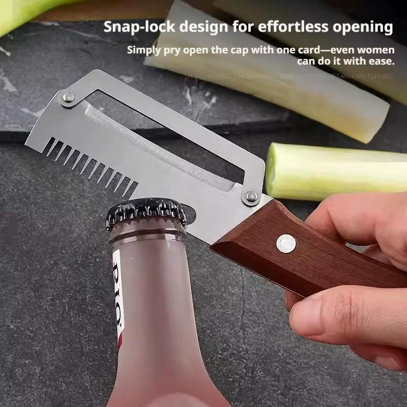 2-in-1 Gezahnter Gemüseschäler – Kitchen Gadgets Built In Bewertung und Preis