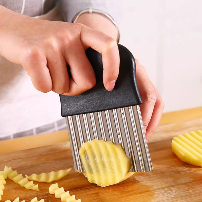 Edelstahl Wellenschneider Well – Kitchen Gadgets Vegetable Cutter Bewertung und Preis