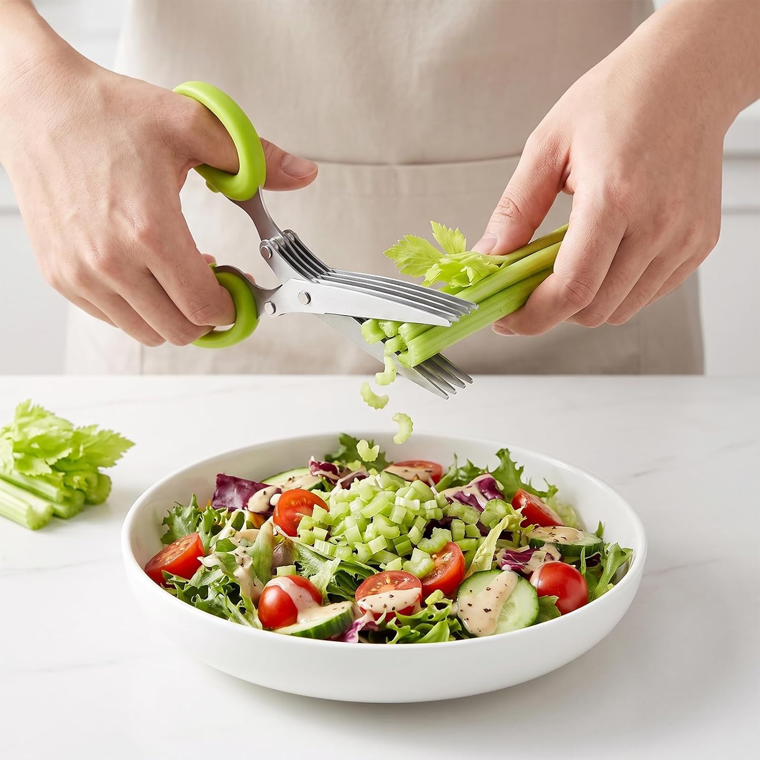 2027 Neue Kräuterschere mit 5  – Herb Scissors 5 Blade Bewertung und Preis